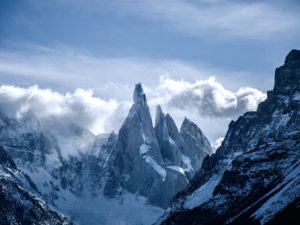 Snow covered mountains/ Patagonia