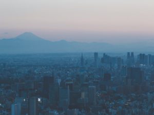 Tokyo dusk; Tokyo, Japan