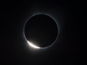2017 Total Solar Eclipse/ The Diamond Ring effect ; Madras, Oregon NASA/Aubrey Gemignani Date Created: 2017-8-21